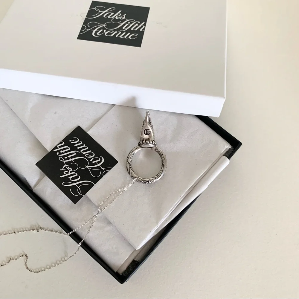 NWOT Gucci sterling silver eagle ring - Picture 4 of 16